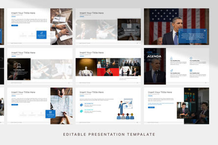 Leader Presentation - PowerPoint Template, Slide 4, 11110, Business — PoweredTemplate.com