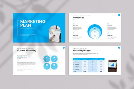Marketing Plan Presentation Template, Slide 3, 11117, Business — PoweredTemplate.com