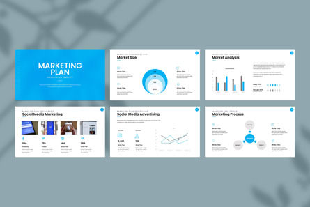 Marketing Plan Presentation Template, Slide 5, 11117, Business — PoweredTemplate.com