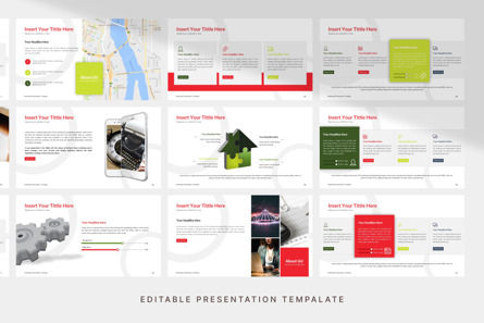 Marketing Presentation - PowerPoint Template, 슬라이드 4, 11119, 비즈니스 — PoweredTemplate.com