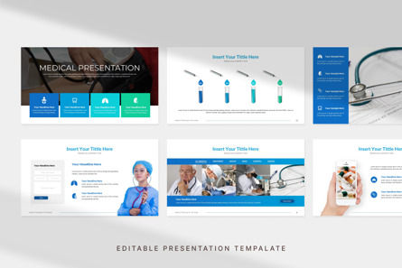 Medical Business - PowerPoint Template, Diapositiva 2, 11123, Salud y ocio — PoweredTemplate.com