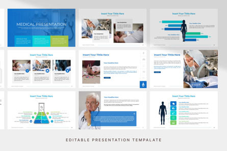 Medical Business - PowerPoint Template, Diapositive 4, 11123, Santé / Détente — PoweredTemplate.com