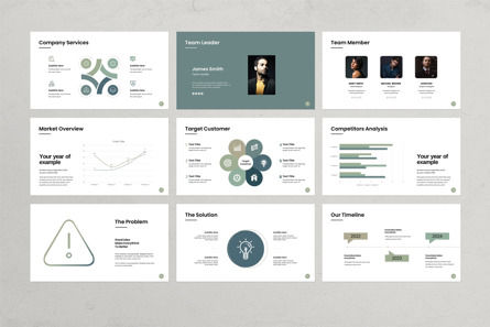 Business Plan Presentation Template, Diapositive 7, 11140, Business — PoweredTemplate.com
