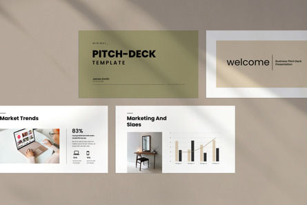 Pitch Deck Presentation Template, Slide 4, 11143, Business — PoweredTemplate.com