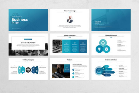 Business Plan Presentation Template, Slide 6, 11146, Business — PoweredTemplate.com