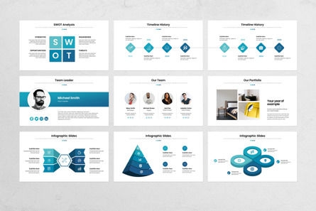 Business Plan Presentation Template, Slide 8, 11146, Business — PoweredTemplate.com