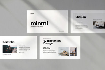 Minml Presentation Template, Diapositive 5, 11147, Business — PoweredTemplate.com
