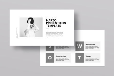 Narzo Presentation Template, Diapositiva 3, 11148, Negocios — PoweredTemplate.com
