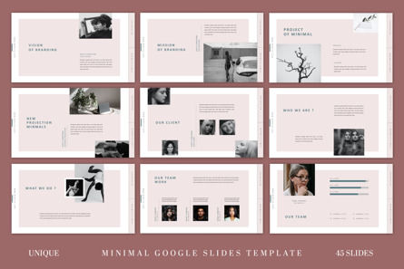 Minimalistic Google Slides Presentation Template, スライド 3, 11149, ビジネス — PoweredTemplate.com