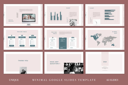 Minimalistic Google Slides Presentation Template, スライド 6, 11149, ビジネス — PoweredTemplate.com