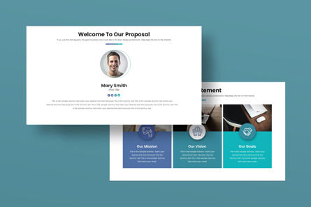 Project Proposal Presentation Template, Slide 3, 11150, Bisnis — PoweredTemplate.com