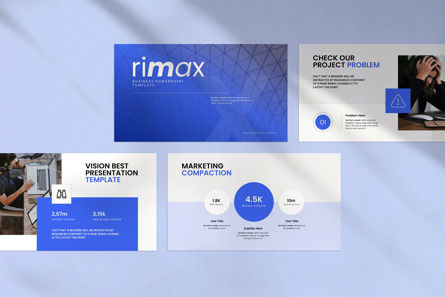 Rimax Presentation Template, Slide 3, 11152, Lavoro — PoweredTemplate.com