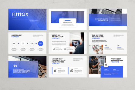 Rimax Presentation Template, Diapositive 5, 11152, Business — PoweredTemplate.com