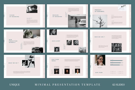 Minimalistic Minimal Presentation Template, Slide 3, 11153, Konsep Bisnis — PoweredTemplate.com