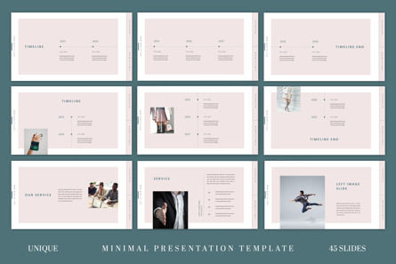 Minimalistic Minimal Presentation Template, Diapositive 4, 11153, Concepts commerciaux — PoweredTemplate.com