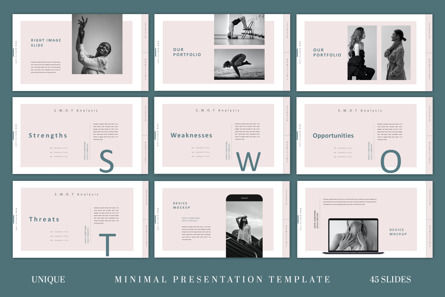 Minimalistic Minimal Presentation Template, Diapositive 5, 11153, Concepts commerciaux — PoweredTemplate.com