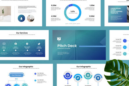 Pitch Deck Presentation Template, Diapositive 5, 11155, Business — PoweredTemplate.com