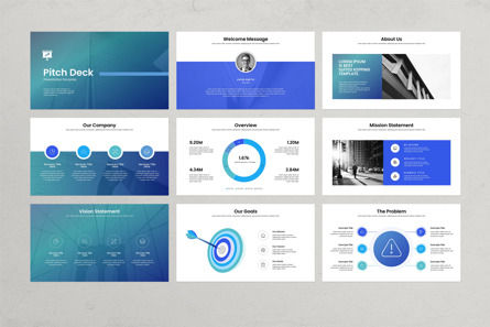 Pitch Deck Presentation Template, Diapositive 6, 11155, Business — PoweredTemplate.com