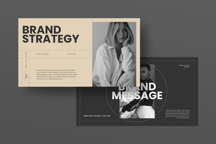 Brand Strategy Template, Diapositiva 2, 11160, Negocios — PoweredTemplate.com