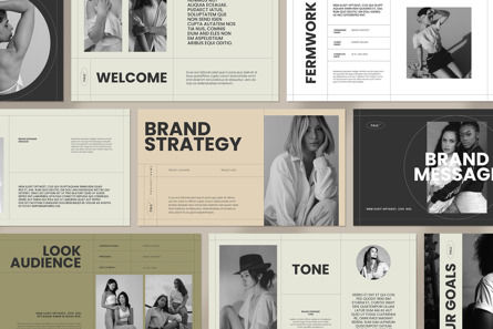 Brand Strategy Template, Slide 3, 11160, Business — PoweredTemplate.com