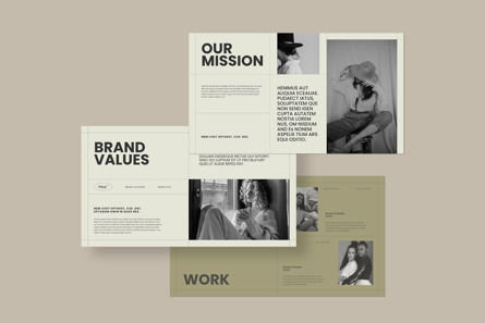 Brand Strategy Template, Diapositive 4, 11160, Business — PoweredTemplate.com