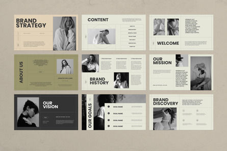 Brand Strategy Template, Diapositive 7, 11160, Business — PoweredTemplate.com