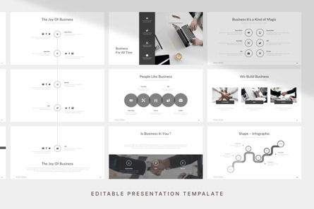 Ultimate Pitch Deck - PowerPoint Template, Slide 4, 11164, Lavoro — PoweredTemplate.com