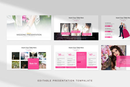 Wedding Presentation - PowerPoint Template, Deslizar 2, 11168, Negócios — PoweredTemplate.com