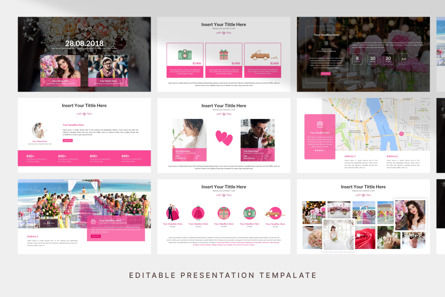 Wedding Presentation - PowerPoint Template, Folie 3, 11168, Business — PoweredTemplate.com