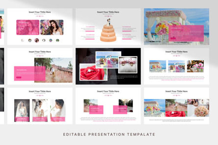 Wedding Presentation - PowerPoint Template, Folie 4, 11168, Business — PoweredTemplate.com