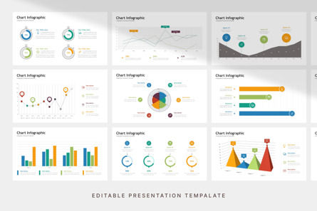 Chart Infographic - PowerPoint Template, Folie 3, 11173, Datengetriebene Diagramme und Charts — PoweredTemplate.com