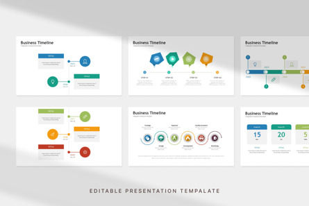 Timeline Infographic - PowerPoint Template, Slide 2, 11175, Business — PoweredTemplate.com