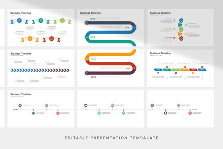 Timeline Infographic - PowerPoint Template, Slide 4, 11175, Business — PoweredTemplate.com