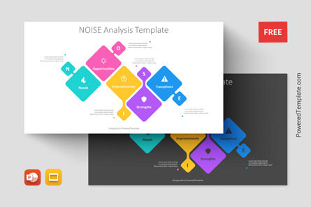 NOISE Analysis Template, Gratuit Theme Google Slides, 11183, Modèles commerciaux — PoweredTemplate.com