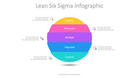 Lean Six Sigma Infographics, Deslizar 2, 11189, Modelos de Negócio — PoweredTemplate.com