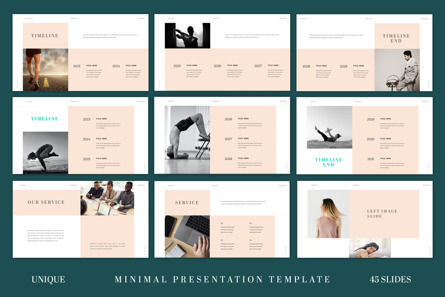 Minimalistic Simple Minimal Presentation Template, Slide 4, 11192, Business — PoweredTemplate.com