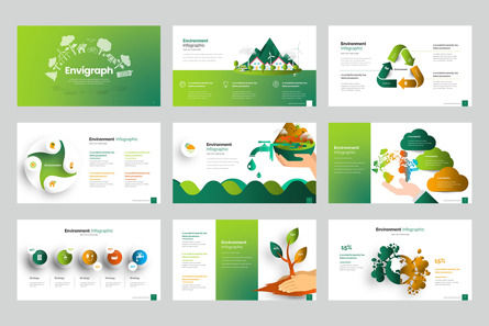Envigraph PowerPoint Presentation, Slide 2, 11196, Infografis — PoweredTemplate.com