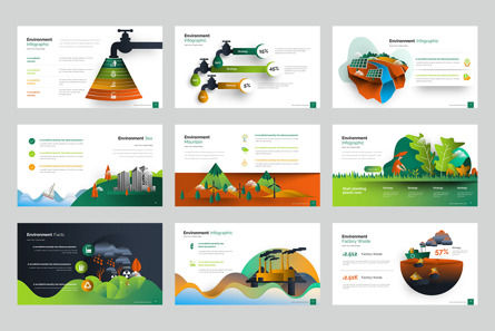 Envigraph PowerPoint Presentation, Diapositive 3, 11196, Infographies — PoweredTemplate.com