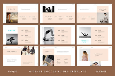 Minimalistic Minimal Google Slides Presentation Template, 슬라이드 4, 11198, 비즈니스 — PoweredTemplate.com