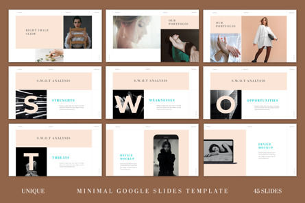 Minimalistic Minimal Google Slides Presentation Template, Diapositive 5, 11198, Business — PoweredTemplate.com