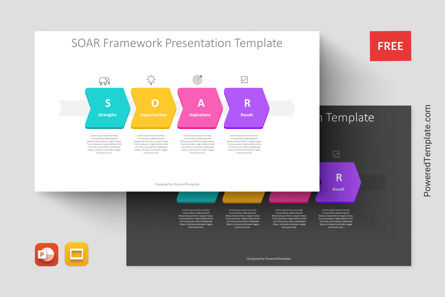 SOAR Framework Presentation Template, 無料 Googleスライドのテーマ, 11208, ビジネスコンセプト — PoweredTemplate.com