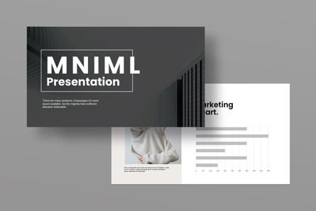 Minimalist Presentation Template, Deslizar 2, 11215, Negócios — PoweredTemplate.com