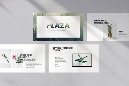 Plaza Presentation Template, Diapositiva 3, 11217, Negocios — PoweredTemplate.com