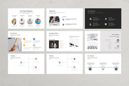 Minimal Presentation Template, Diapositive 6, 11225, Business — PoweredTemplate.com