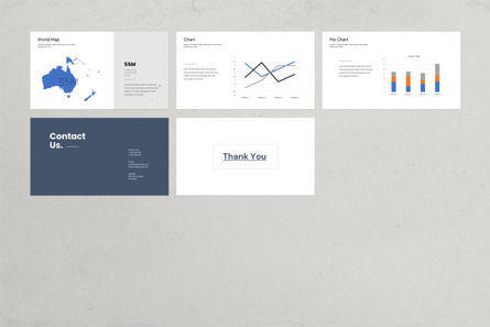 Minimal Presentation Template, Diapositive 8, 11225, Business — PoweredTemplate.com