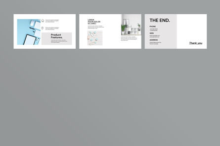 Stylish Minimal Presentation Template, Diapositive 7, 11228, Business — PoweredTemplate.com