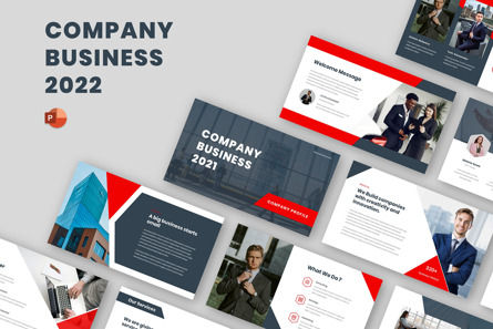 Company Business Company Profile PowerPoint Presentation Template, Templat PowerPoint, 11229, Bisnis — PoweredTemplate.com