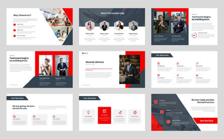 Company Business Company Profile PowerPoint Presentation Template, Diapositiva 3, 11229, Negocios — PoweredTemplate.com