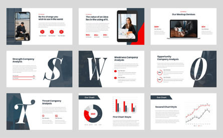 Company Business Company Profile PowerPoint Presentation Template, Slide 5, 11229, Bisnis — PoweredTemplate.com
