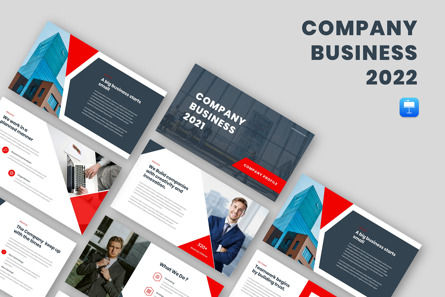 Company Business Company Profile Keynote Presentation Template, 苹果主题演讲模板, 11230, 商业 — PoweredTemplate.com